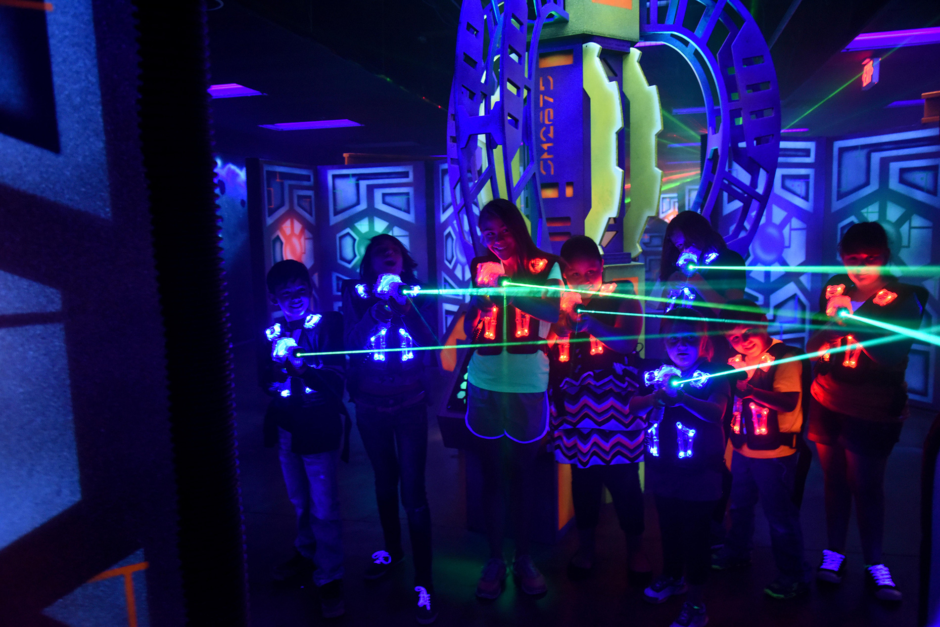 Laser Tag Attractions Hinkle Fun Center Albuquerque NM